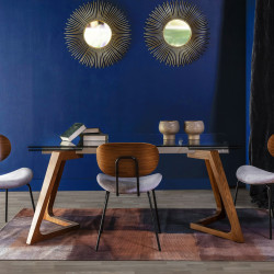 Table à manger EXTENSO - 160-240cm - Noyer