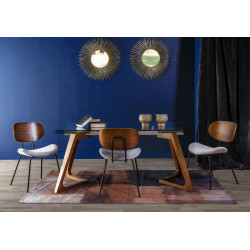 Table à manger EXTENSO - 160-240cm - Noyer