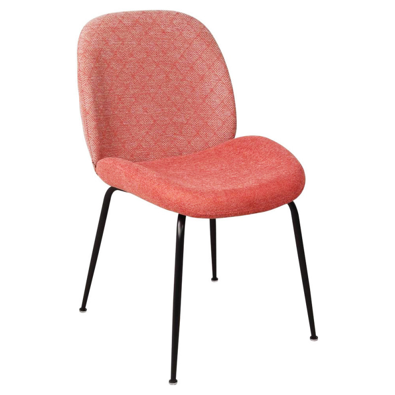 Chaise GAB Coral & Black  - Limited Edition