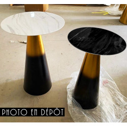 Duo de tables GRADIENT - Marbré & Or