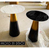 Duo de tables GRADIENT - Marbré & Or