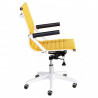 Fauteuil de bureau ALIAS - White & Yellow
