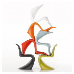 Chaise VERNER  - Mat White