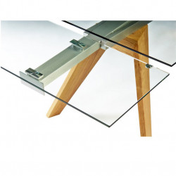Table à manger EXTENSIA - 160-240cm - Chêne