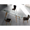 Table à manger EXTENSIA - 160-240cm - Chêne