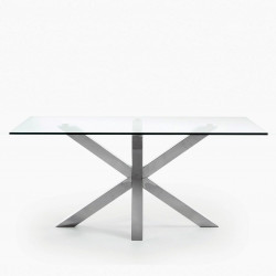 Table à manger PERLAS - Inox poli