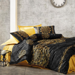 Parure de lit satin de coton SIGER - 2 places - 240x260cm