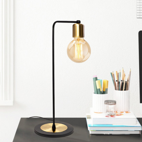 Lampe à poser ROBY - Black & Gold Lampe à poser ROBY - Black & Gold