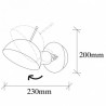 Applique OCEANE - orientable