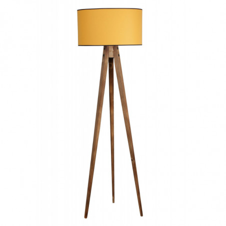Lampadaire à poser MALO chêne cendré - 3 coloris au choix
