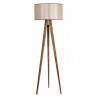 Lampadaire à poser MALO chêne cendré - 3 coloris au choix