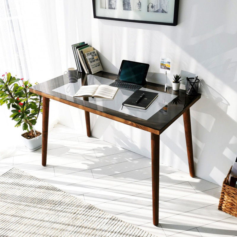 Bureau en bois massif - PARLY