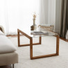 Table basse rectangulaire - PURIST chêne