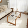 Table basse rectangulaire - PURIST chêne