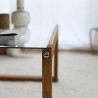 Table basse rectangulaire - PURIST chêne