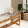 Table basse rectangulaire - PURIST chêne MIEL