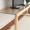 Meuble télé ou Table basse rectangulaire - PURIST chêne NATUREL