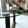 Table basse ronde - LYNE Accacia