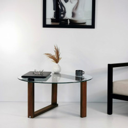 Table basse ronde - LYNE Accacia