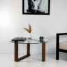 Table basse ronde - LYNE Accacia