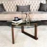 Table basse ronde - LYNE Accacia