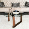 Table basse ronde - LYNE Accacia