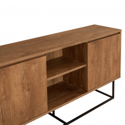 Buffet bas SLIMY - Noyer