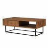 Table basse SLIMY - Noyer
