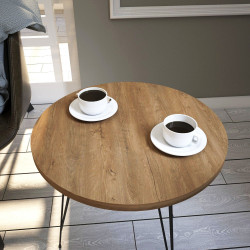 Table d'appoint SLIMY - Noyer