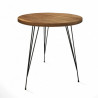 Table d'appoint SLIMY - Noyer