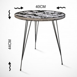 Table d'appoint SLIMY - Noyer