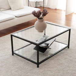 Table basse rectangulaire - PURIST chêne NATUREL