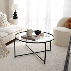 Table basse rectangulaire - GIULIA Black