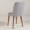 Chaise MINTY Noyer - 4 Coloris au choix