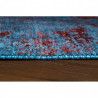 Tapis MANCHA - Cyan & Rouille - 230 x 150 cm