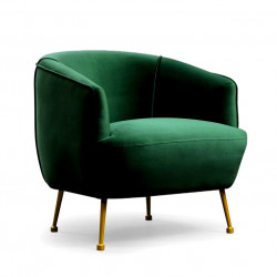 Fauteuil NORI - Velours Thym