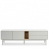 Meuble télé TADJ - Pearl Grey & Oak Edition