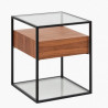  Table de chevet ou d'appoint FLORENCE - Noyer
