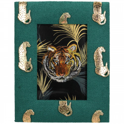 Cadre photo BENGALI - Green & Gold