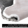 Tapis ROUND 90cm - Coloris au choix