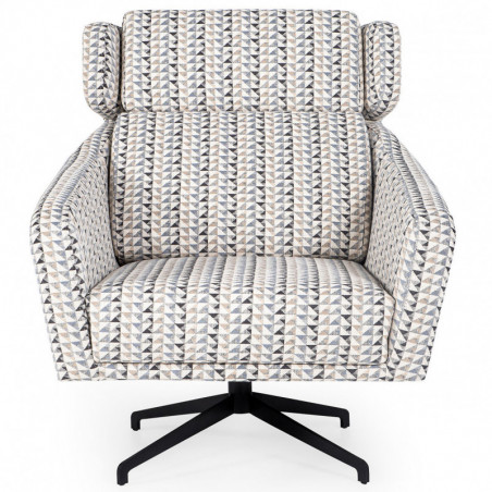 Fauteuil LOMELLO - Grafic Cream Fauteuil LOMELLO - Grafic Cream