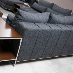 Salon complet modulaire NOTTI - Gris ou Taupe