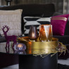 Duo de tables basses LOTTI - Laiton doré & Acier mat black