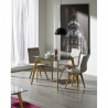TABLE A MANGER CRISTAL CARREE