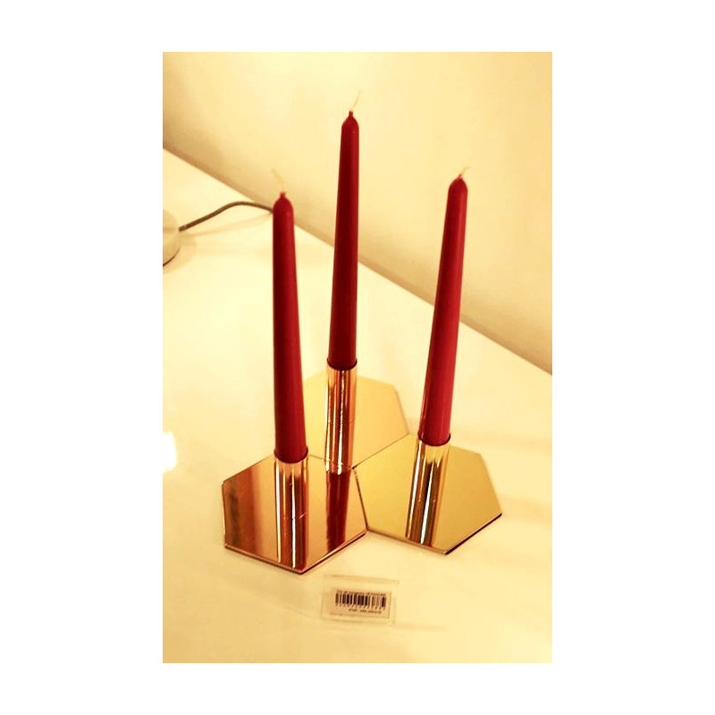 Trio de bougeoirs 