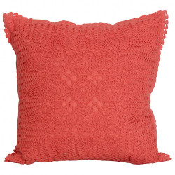 Housse de coussin JULIA Corail