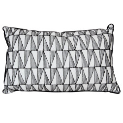 Coussin vintage Bleu