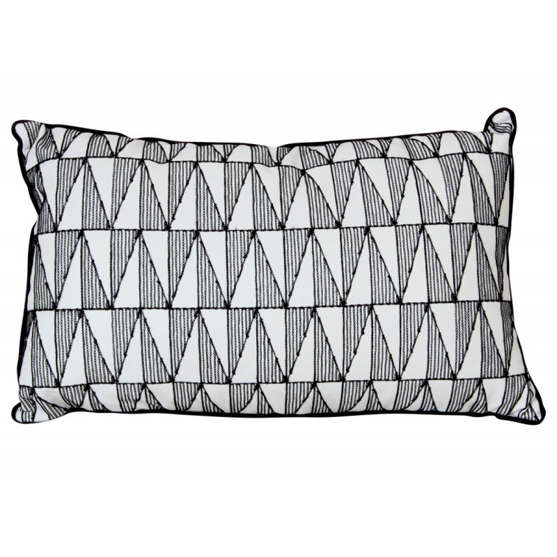 Coussin vintage Bleu