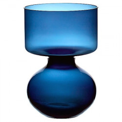 VASE AMBROSIA BLEU NAVY