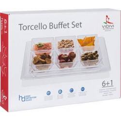 SET BUFFET 7PCES TORCELLO